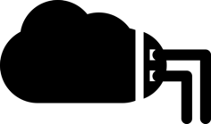 Connected Cloud Computing Sketch Drawing Svg, Free Vectors File